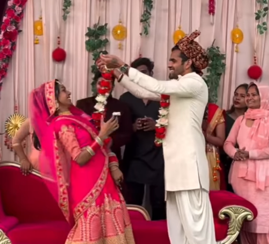 Bride’s Video: Groom Couldn’t Tolerate Bride’s Playfulness During the Jaimala, Throws Her in Front of Guests | Watch Video