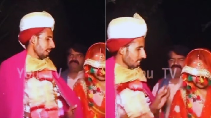 Groom and Bride’s Video: The groom lifted the bride’s veil on the way, and then what happened will not be believed | Watch the video