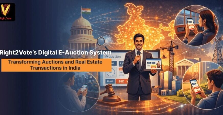 Right2Vote’s Digital E-Auction System Is Transforming Auctions and Real Estate Transactions in India