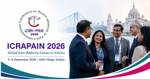 ICRAPAIN 2026 to Bring Global Pain Medicine Leaders to Kolkata