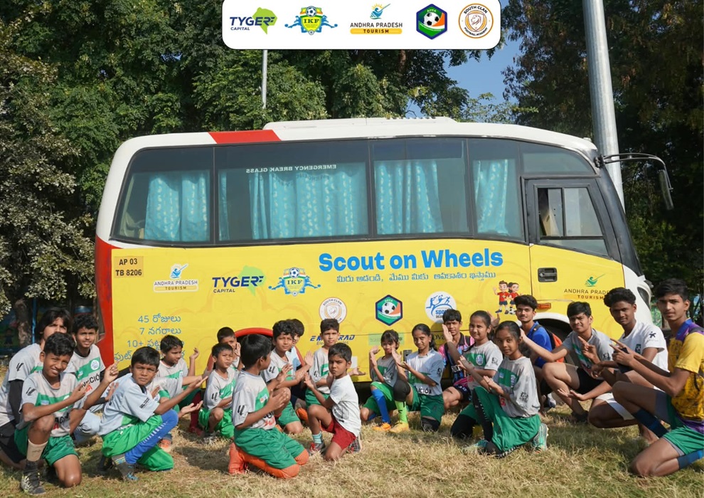 APFA and IKF Collaborate for Another Season of Scout on Wheels Andhra Pradesh, Expanding the Programme to 20+ Locations